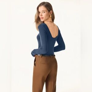 OGL LiteWarm Essential Lyocell Cashmere Multi-Wear Long Sleeve Top small